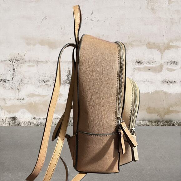 GUESS Brown and Cream Backpack Bag - Picture 4 of 5